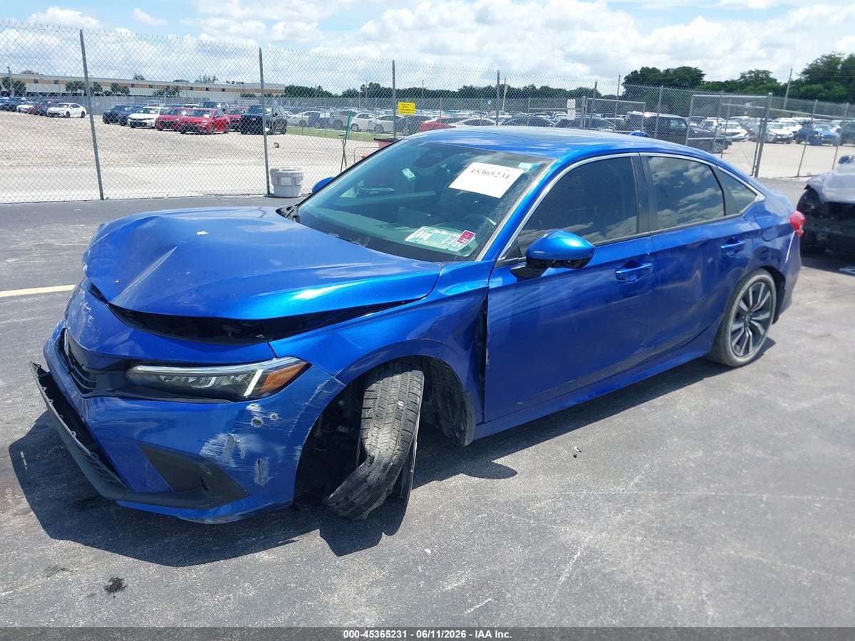 2024 HONDA CIVIC EX — снимка 2