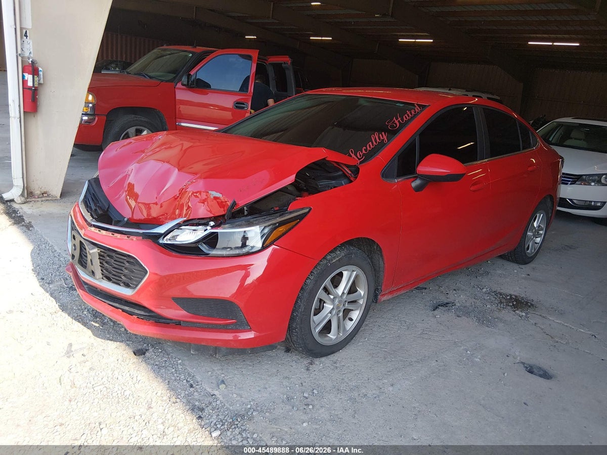 2017 CHEVROLET CRUZE LT AUTO — снимка 2