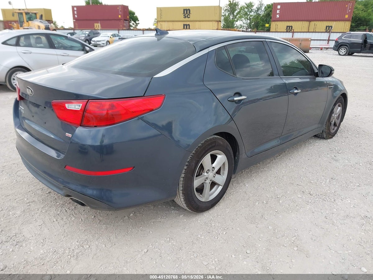 2015 KIA OPTIMA LX — снимка 4