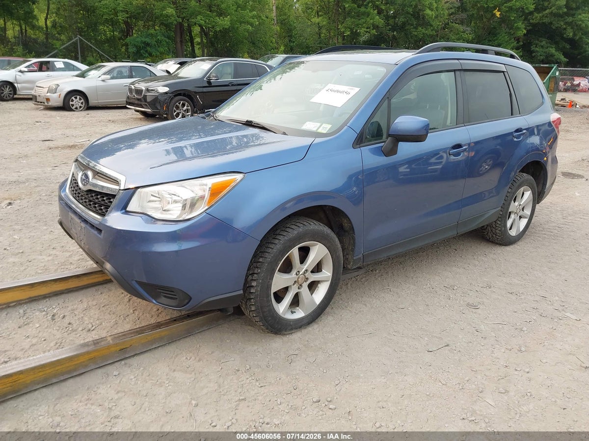 2016 SUBARU FORESTER 2.5I PREMIUM — снимка 2