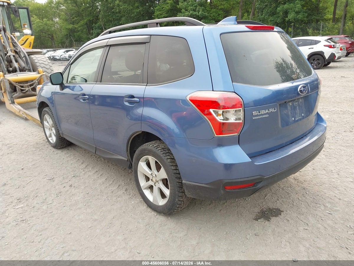 2016 SUBARU FORESTER 2.5I PREMIUM — снимка 3