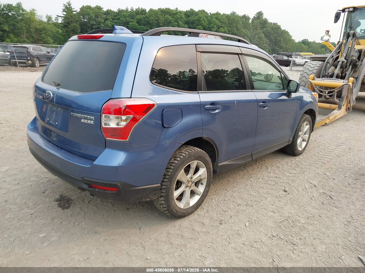 2016 SUBARU FORESTER 2.5I PREMIUM — снимка 4