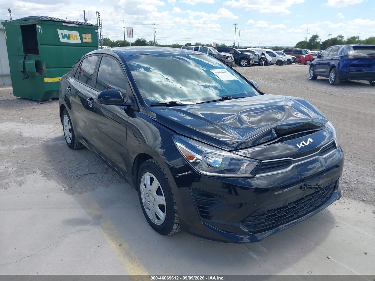 2022 KIA RIO S
