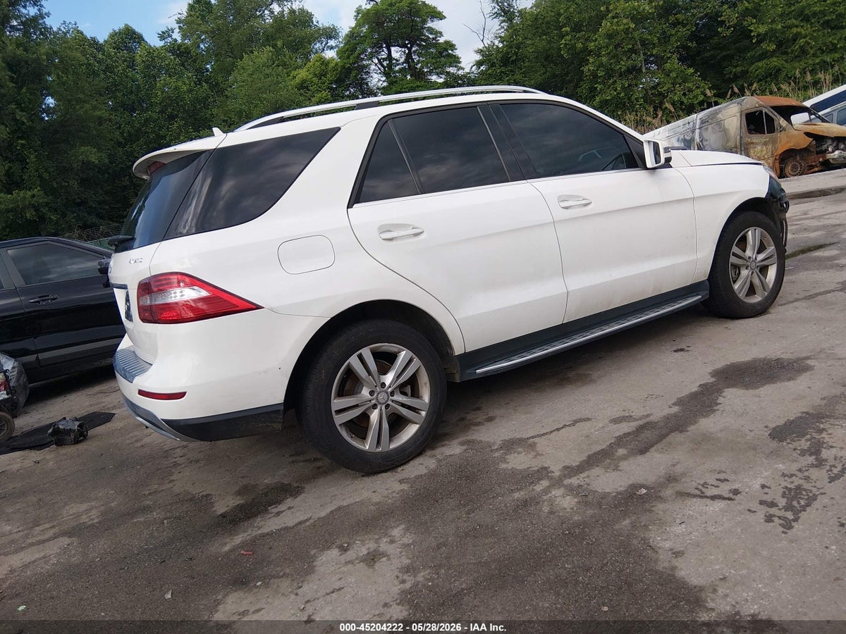 2015 MERCEDES-BENZ ML 350 4MATIC — снимка 4