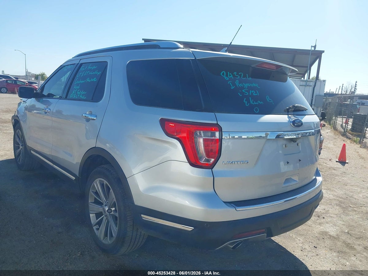 2018 FORD EXPLORER LIMITED — снимка 3