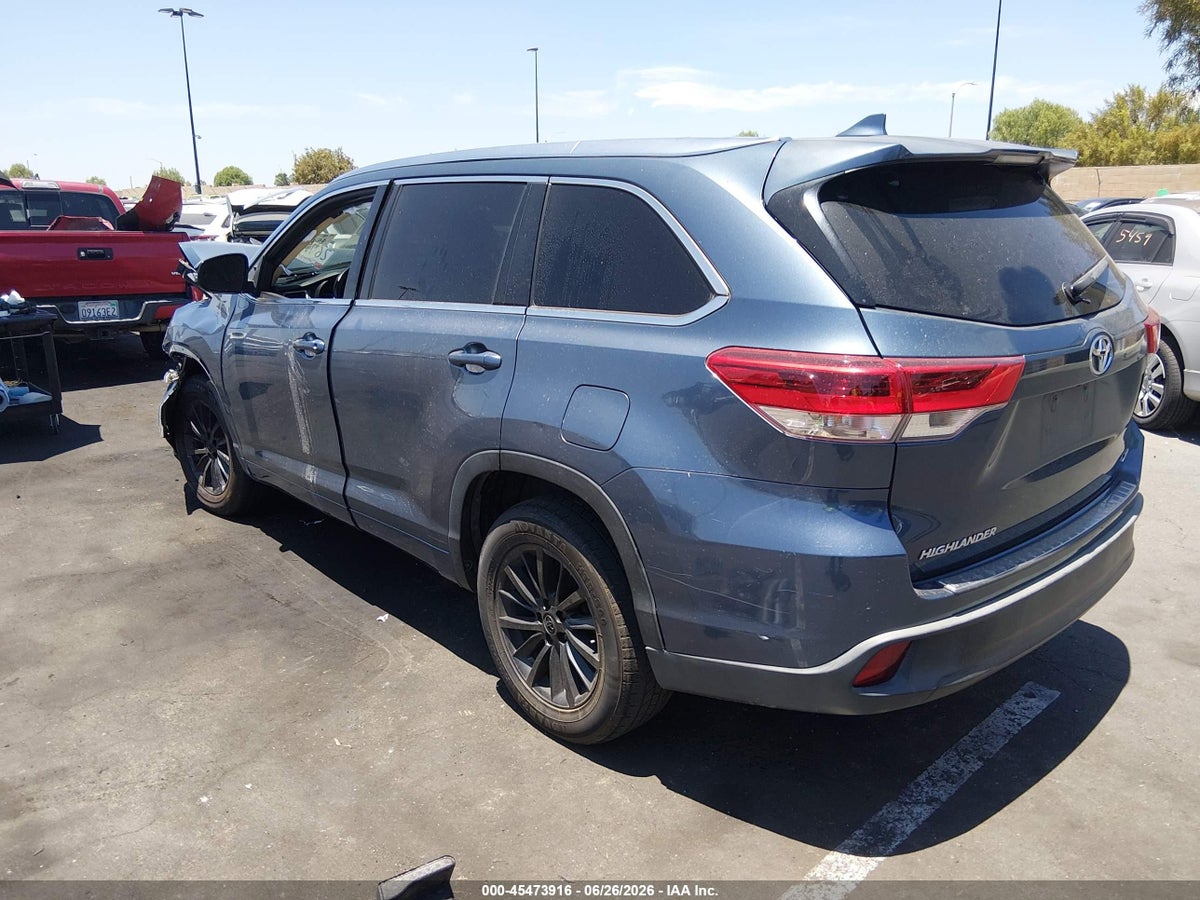 2017 TOYOTA HIGHLANDER XLE — снимка 3