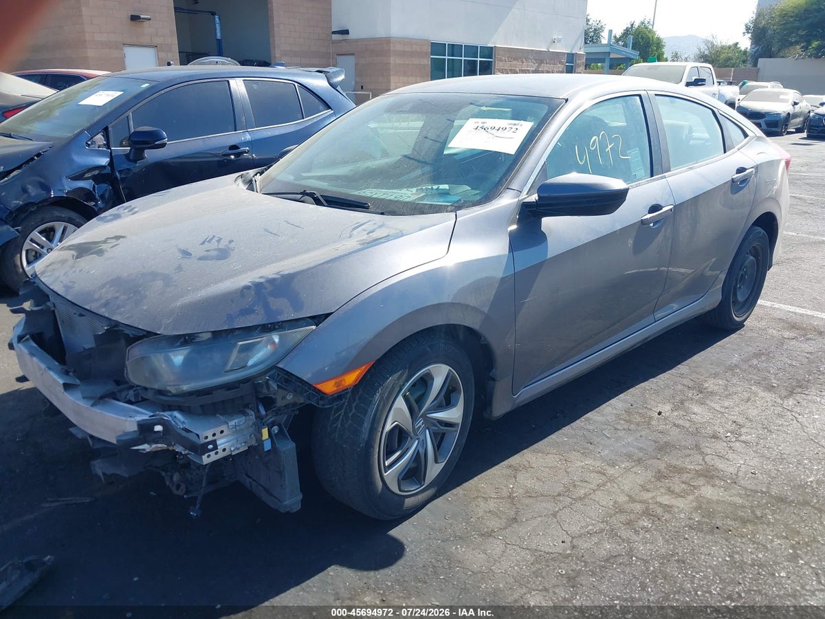 2019 HONDA CIVIC LX — снимка 2