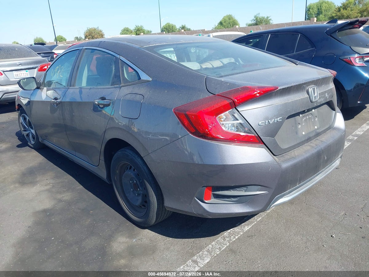 2019 HONDA CIVIC LX — снимка 3