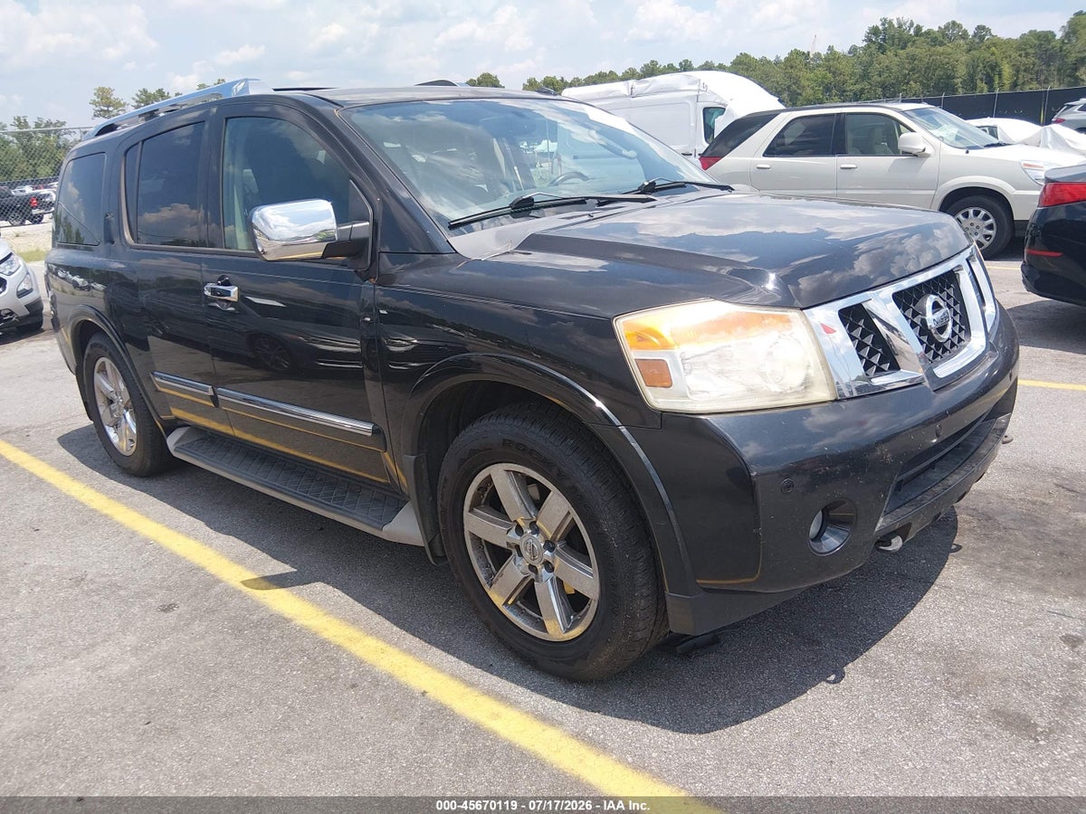 2012 NISSAN ARMADA PLATINUM