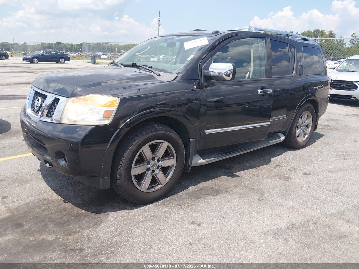 2012 NISSAN ARMADA PLATINUM — снимка 2