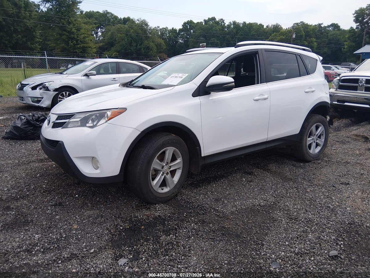 2014 TOYOTA RAV4 XLE — снимка 2