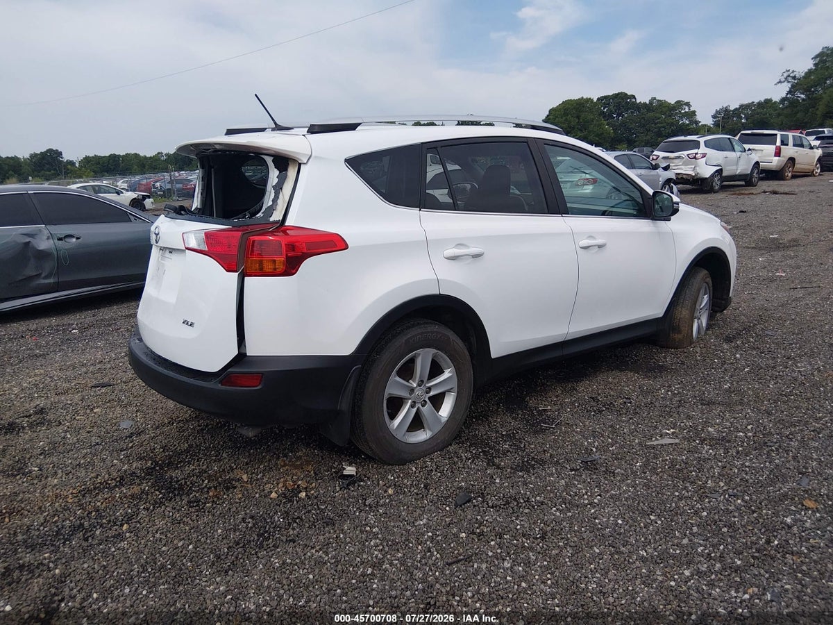 2014 TOYOTA RAV4 XLE — снимка 4