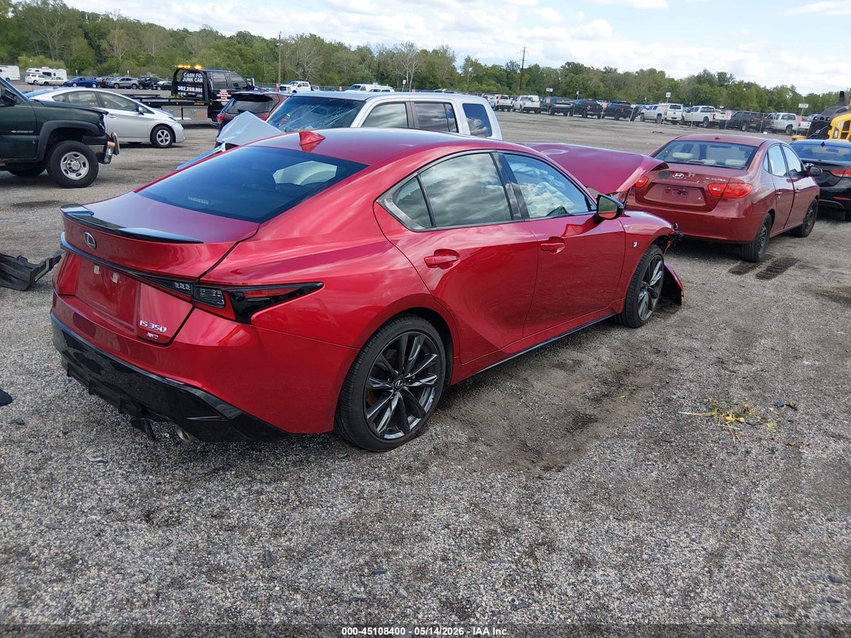 2025 LEXUS IS 350 F SPORT — снимка 4