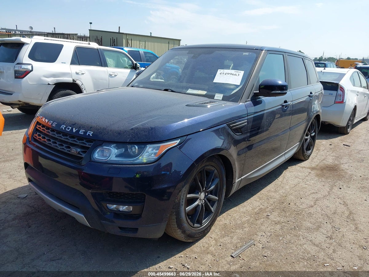2016 LAND ROVER RANGE ROVER SPORT 3.0L V6 SUPERCHARGED SE — снимка 2