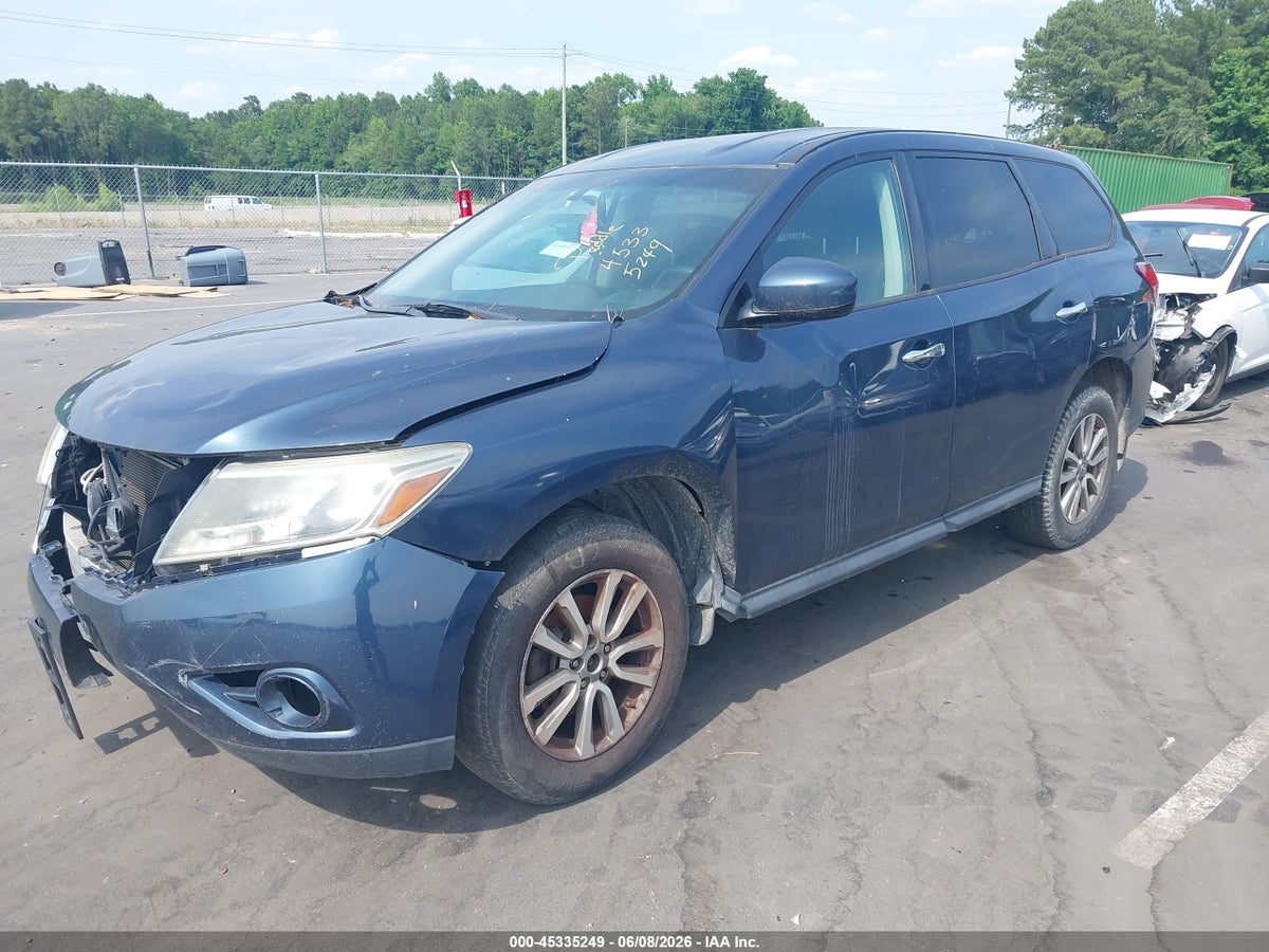2014 NISSAN PATHFINDER S — снимка 2