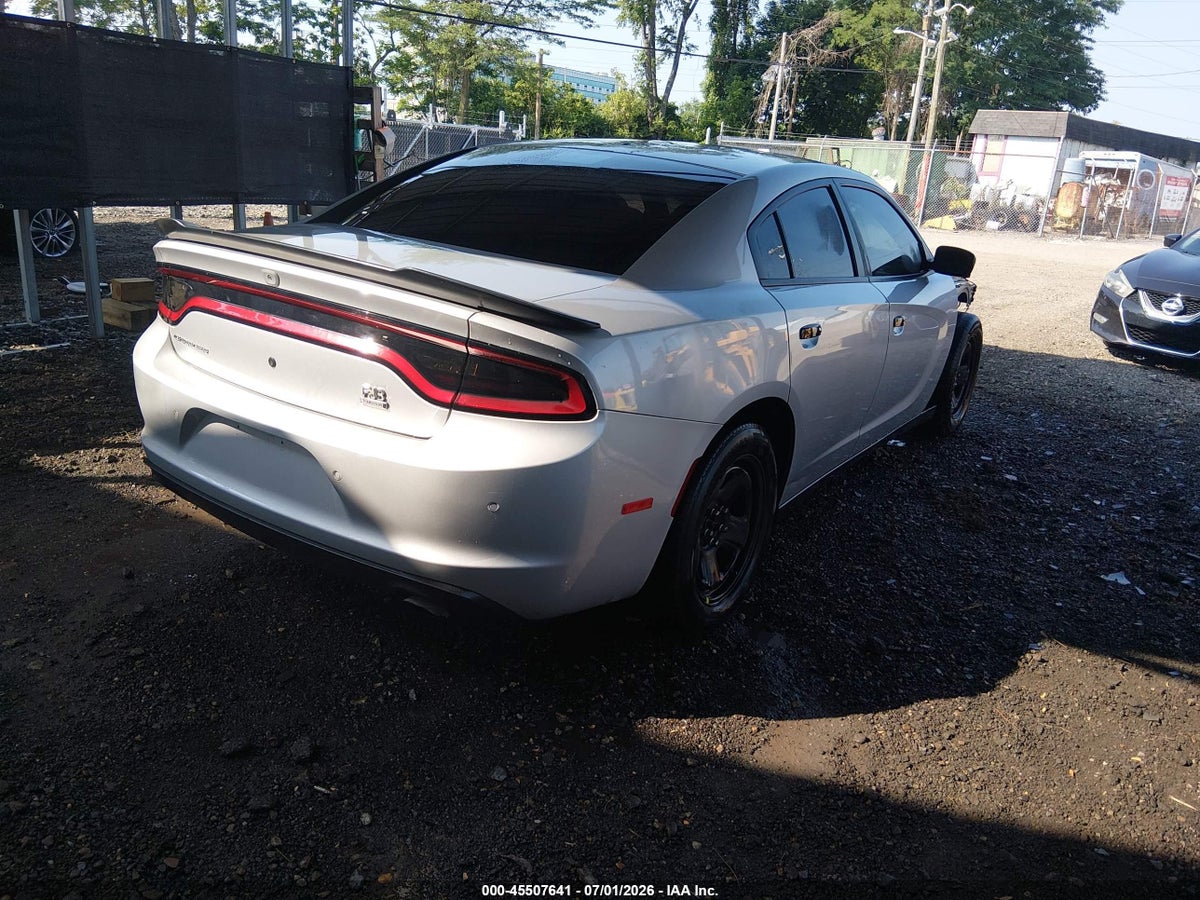 2018 DODGE CHARGER POLICE RWD — снимка 4