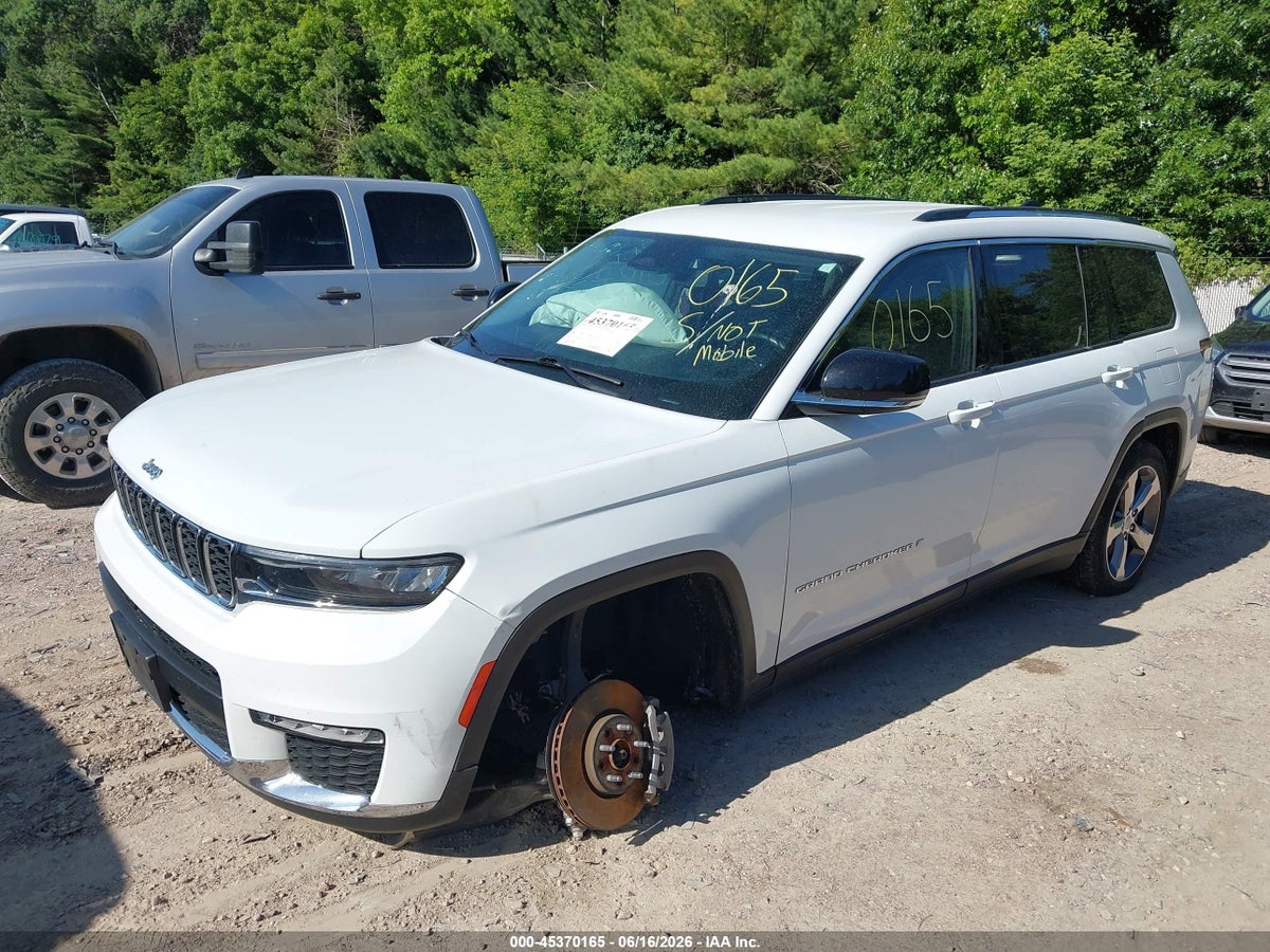 2021 JEEP GRAND CHEROKEE L LIMITED 4X4 — снимка 2