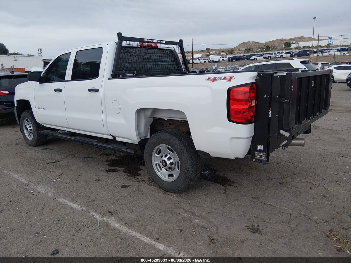 2017 CHEVROLET SILVERADO 2500HD WT — снимка 3