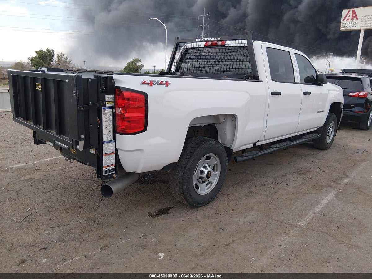 2017 CHEVROLET SILVERADO 2500HD WT — снимка 4