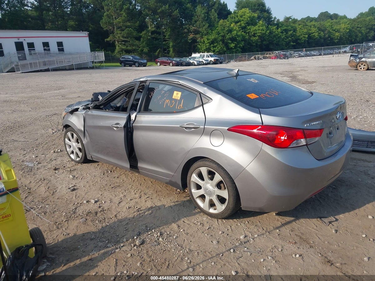 2012 HYUNDAI ELANTRA LIMITED (ULSAN PLANT) — снимка 3