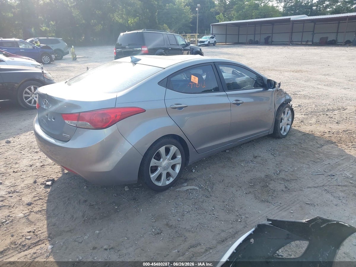 2012 HYUNDAI ELANTRA LIMITED (ULSAN PLANT) — снимка 4