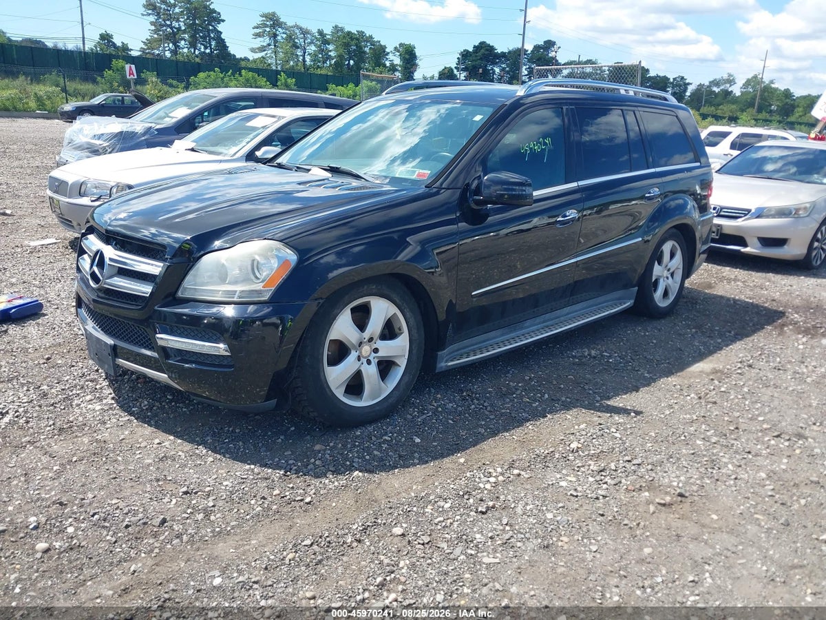 2012 MERCEDES-BENZ GL 450 4MATIC — снимка 2