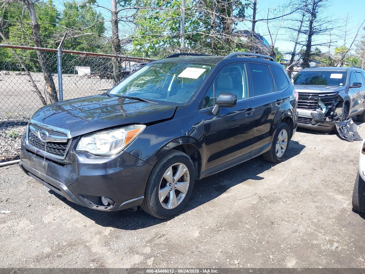 2015 SUBARU FORESTER 2.5I LIMITED — снимка 2