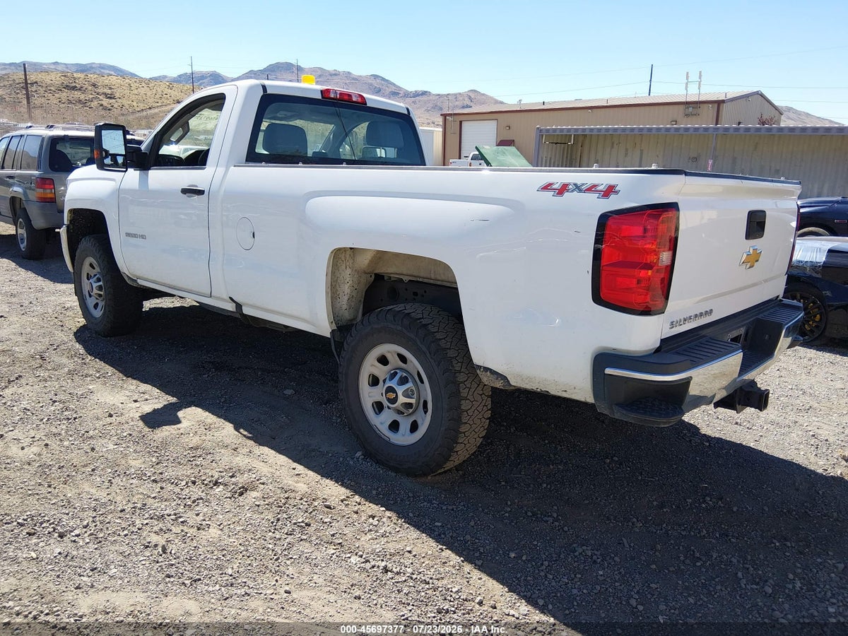 2017 CHEVROLET SILVERADO 2500HD WORK TRUCK — снимка 3