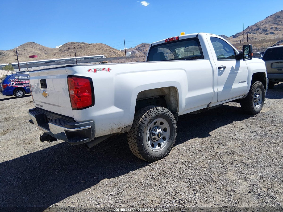 2017 CHEVROLET SILVERADO 2500HD WORK TRUCK — снимка 4