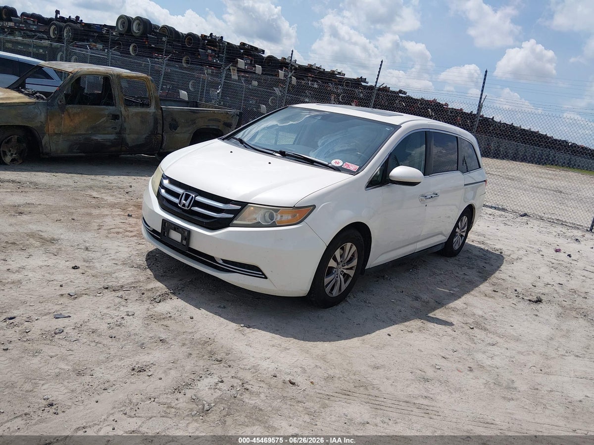 2014 HONDA ODYSSEY EX-L — снимка 2