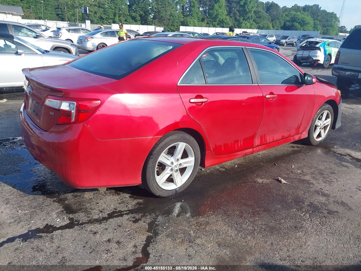 2014 TOYOTA CAMRY SE — снимка 4