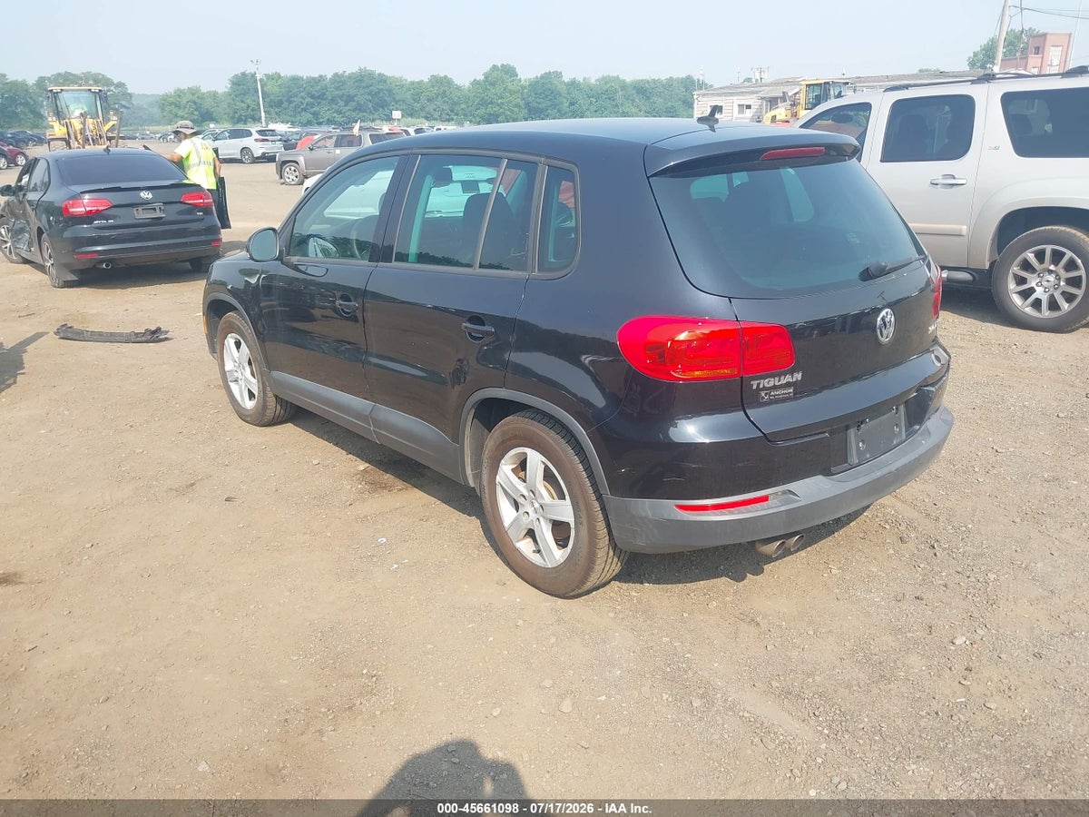 2012 VOLKSWAGEN TIGUAN LE — снимка 3