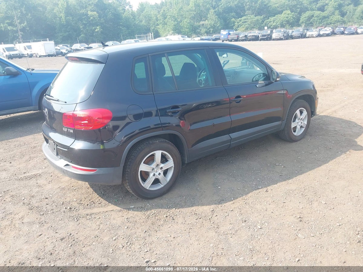 2012 VOLKSWAGEN TIGUAN LE — снимка 4