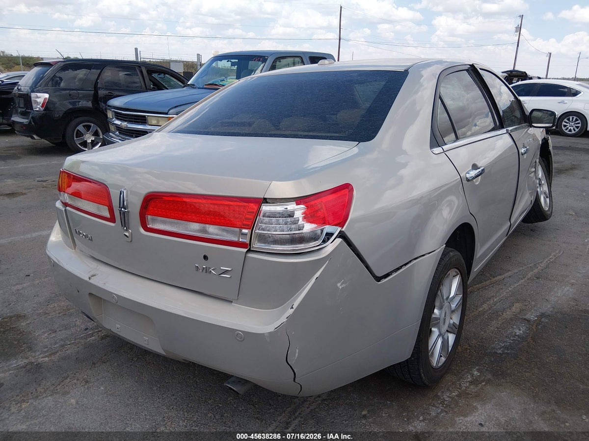 2010 LINCOLN MKZ — снимка 4