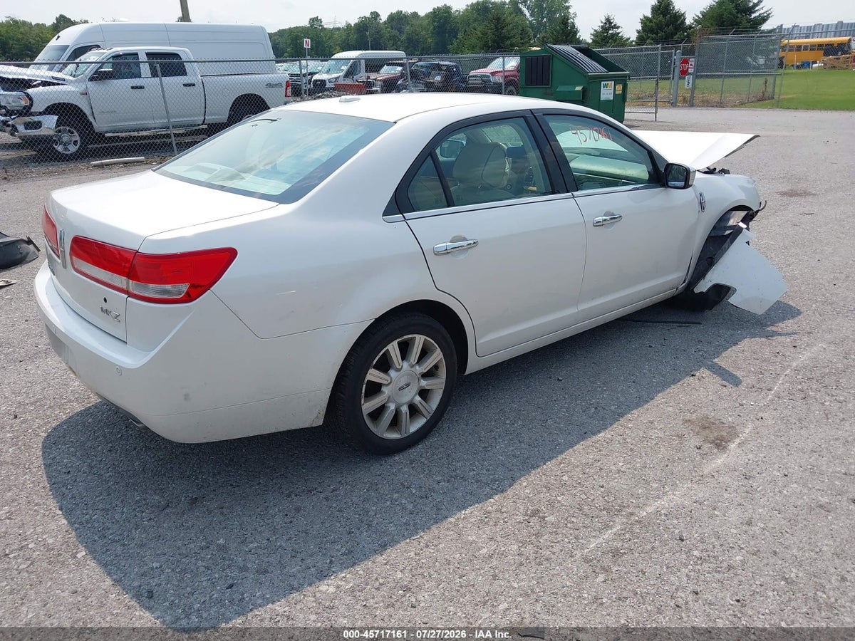2012 LINCOLN MKZ — снимка 4