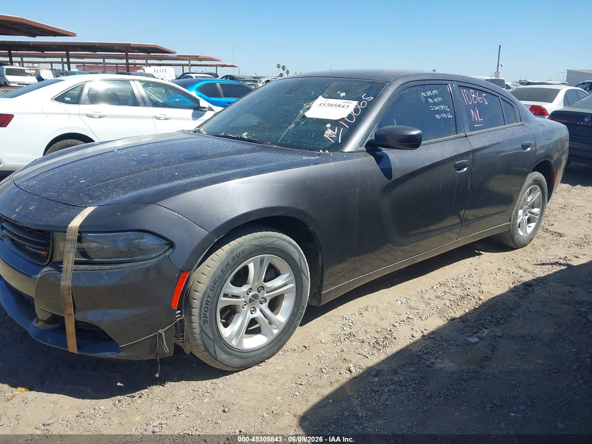 2019 DODGE CHARGER SXT RWD — снимка 2