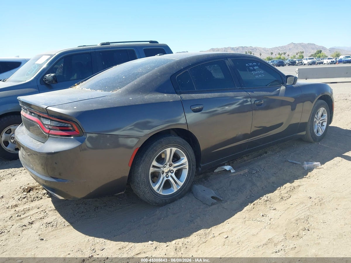 2019 DODGE CHARGER SXT RWD — снимка 4