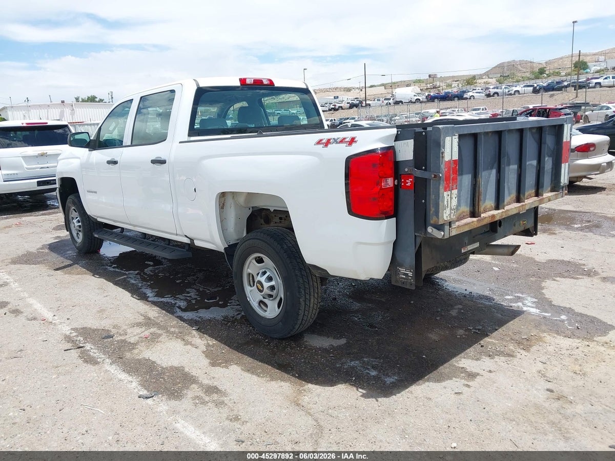 2017 CHEVROLET SILVERADO 2500HD WT — снимка 3