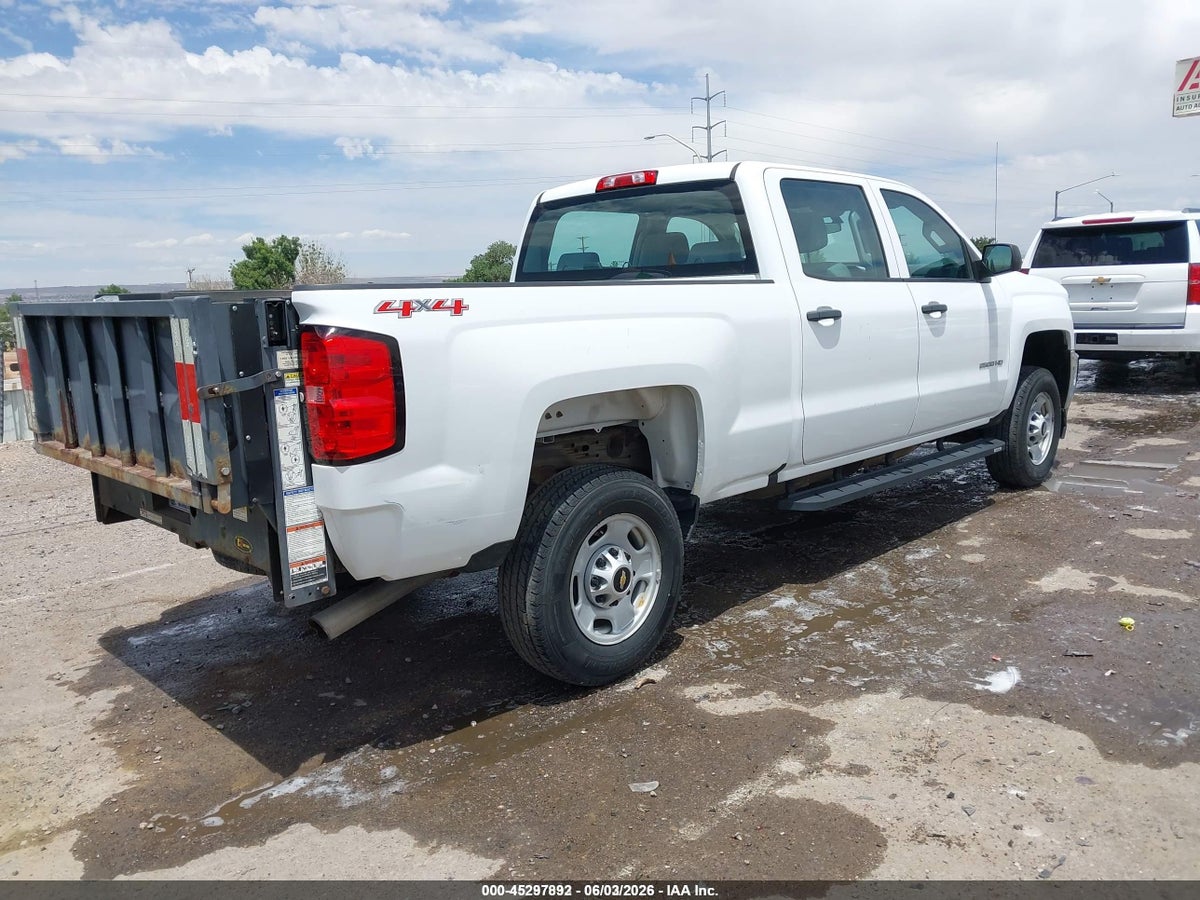 2017 CHEVROLET SILVERADO 2500HD WT — снимка 4
