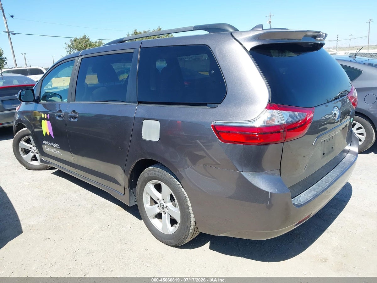 2020 TOYOTA SIENNA LE — снимка 3