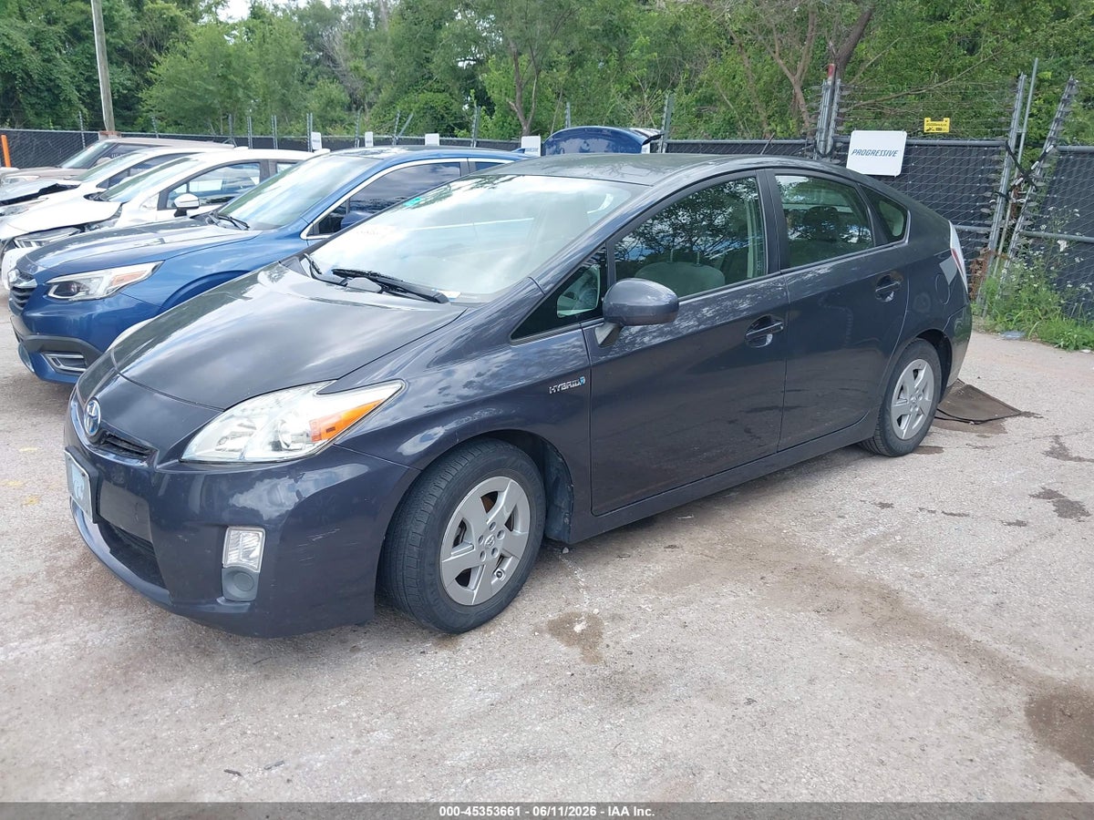 2010 TOYOTA PRIUS II — снимка 2