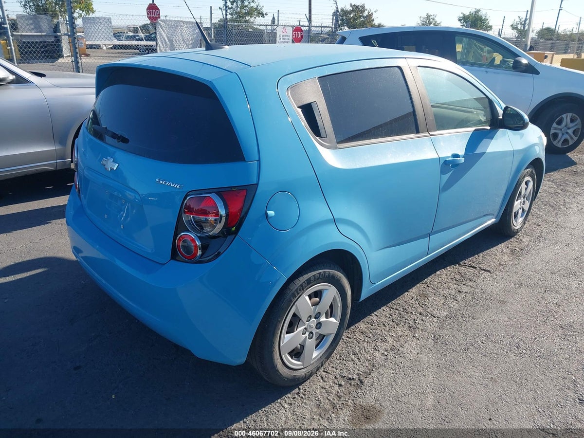 2014 CHEVROLET SONIC LS AUTO — снимка 4