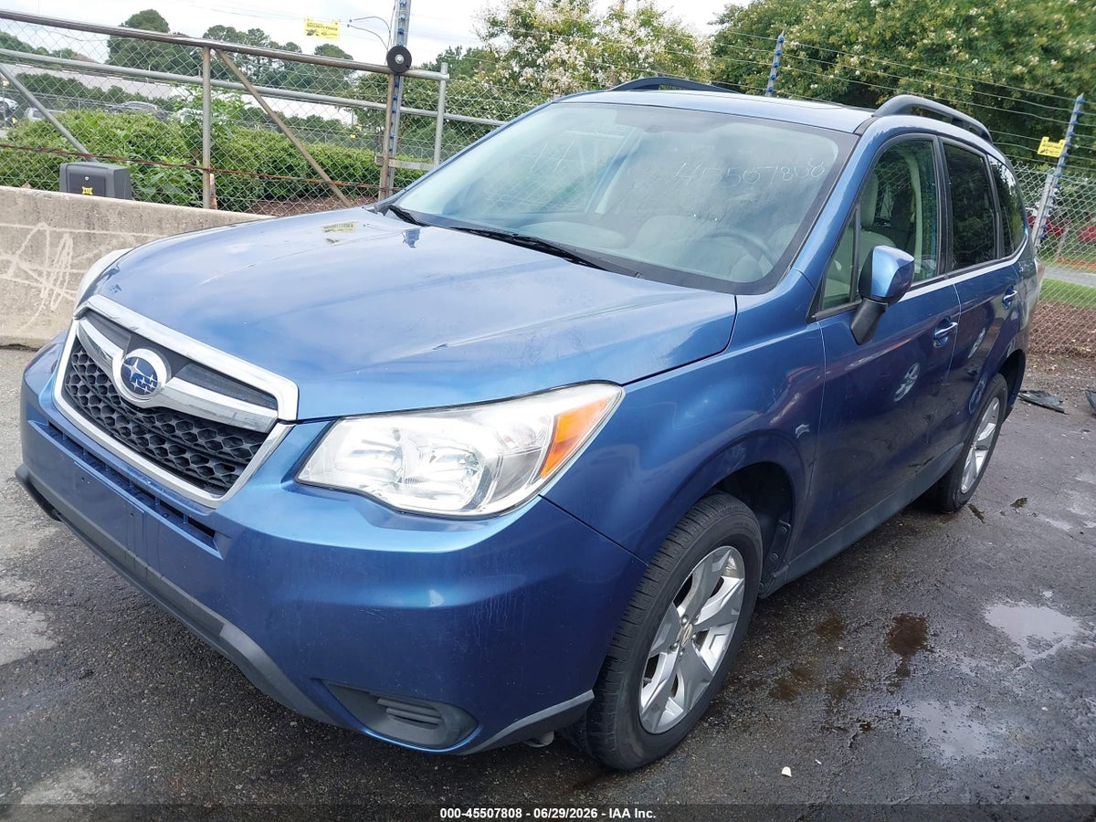 2015 SUBARU FORESTER 2.5I PREMIUM — снимка 2