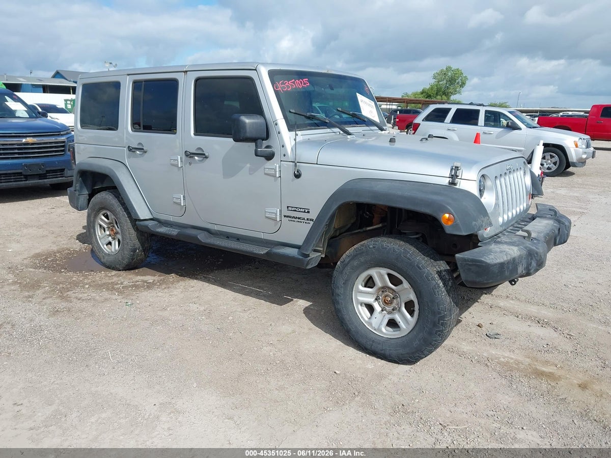 2010 JEEP WRANGLER UNLIMITED SPORT