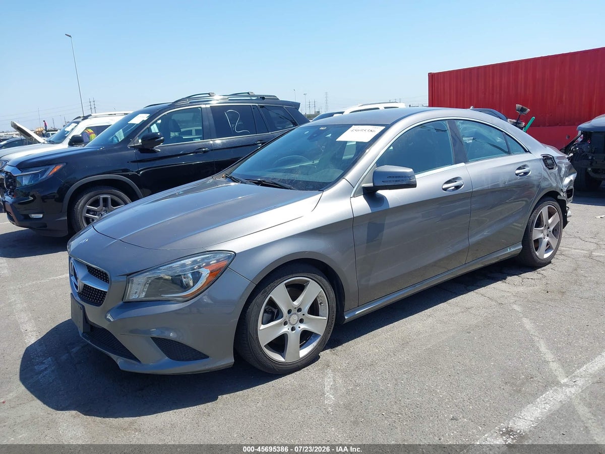 2015 MERCEDES-BENZ CLA 250 — снимка 2