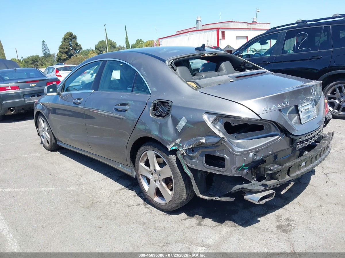 2015 MERCEDES-BENZ CLA 250 — снимка 3