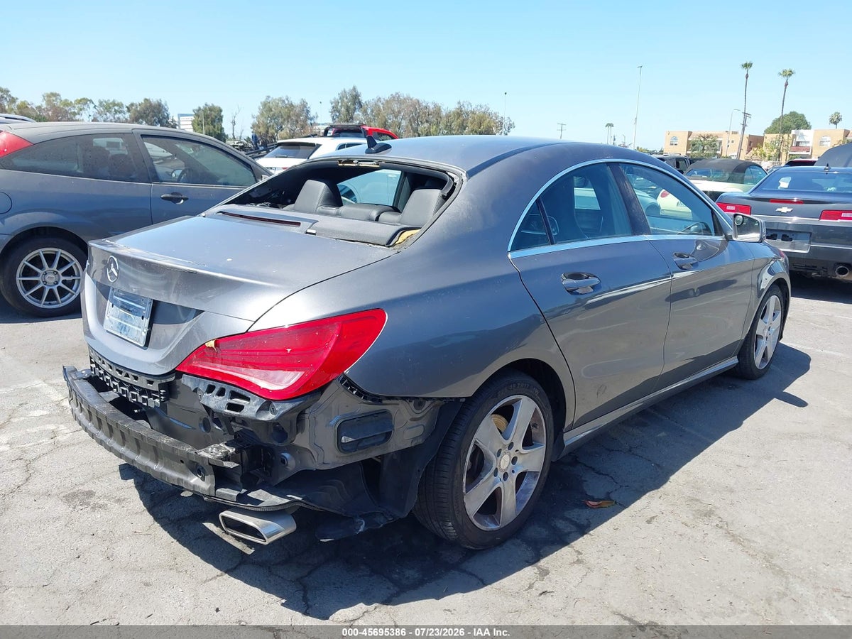 2015 MERCEDES-BENZ CLA 250 — снимка 4