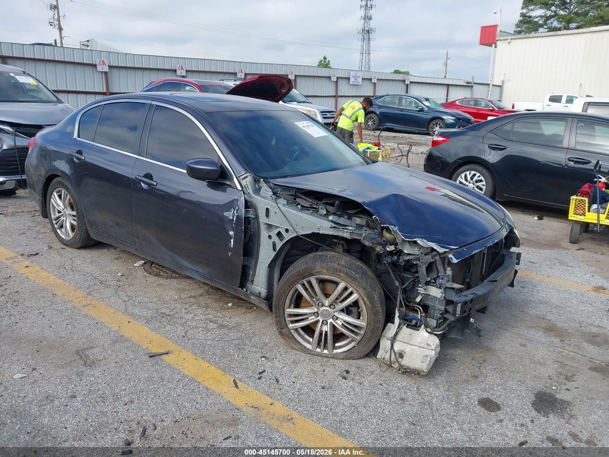 2010 INFINITI G37 JOURNEY