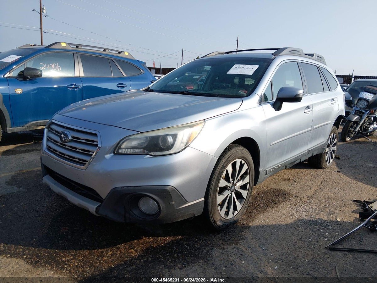 2015 SUBARU OUTBACK 2.5I LIMITED — снимка 2