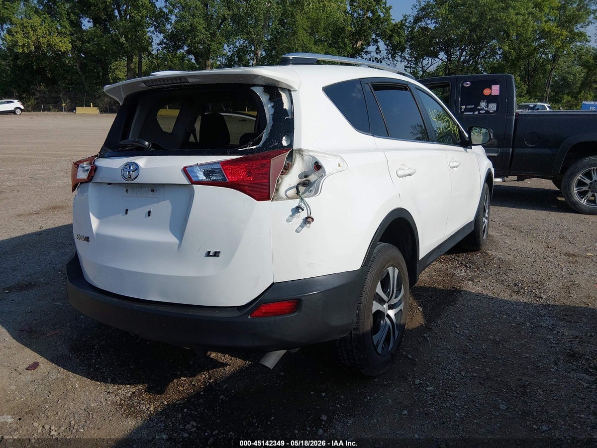 2014 TOYOTA RAV4 LE — снимка 4